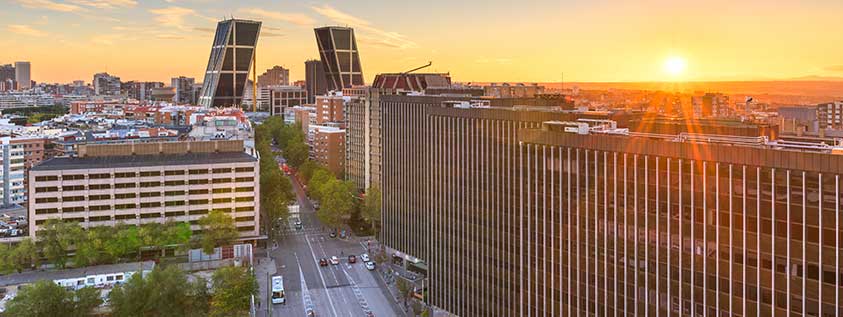 Madrid is a very cosmopolitan city in Spain