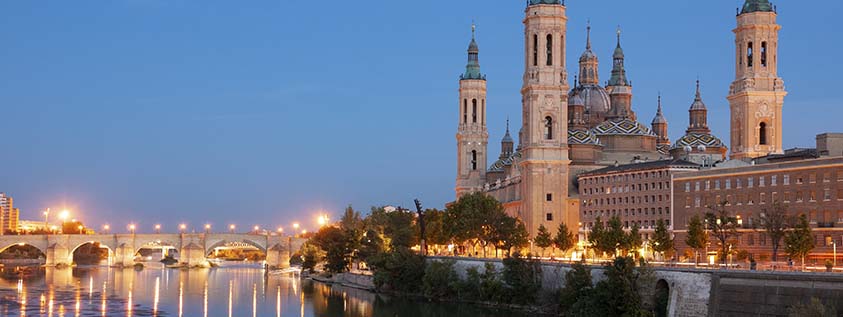 Zaragoza is a beautiful and warm city